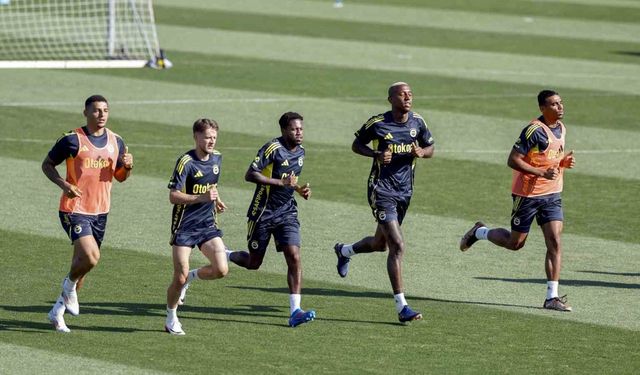 Fenerbahçe, kuvvet ve dayanıklılık idmanı yaptı