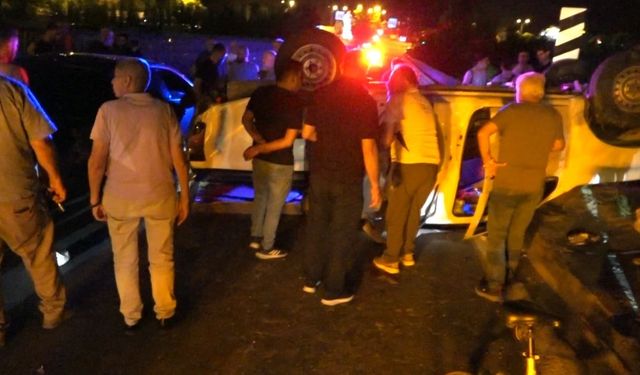 Tunceli’de iki otomobil kafa kafaya çarpıştı: 1 yaralı