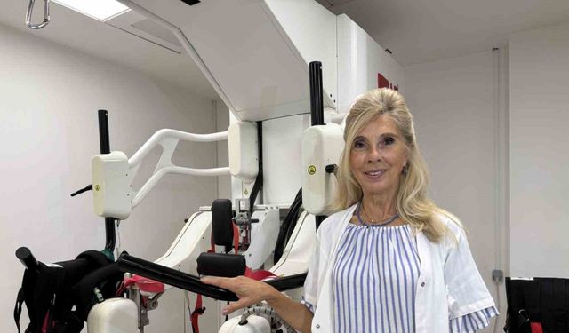 Robotik rehabilitasyon cihazı hastalara umut oluyor