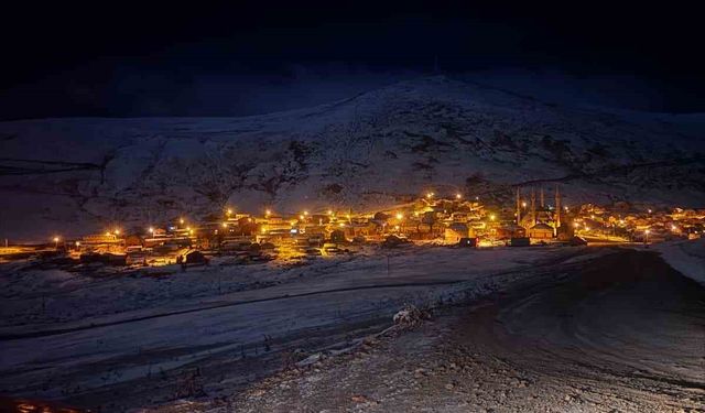 Gümüşhane’nin yüksekleri beyaza büründü