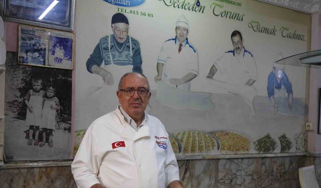 Kilis’in tescilli tatlısı Cennet Çamuru hafifliği ve lezzetiyle ilgi görüyor