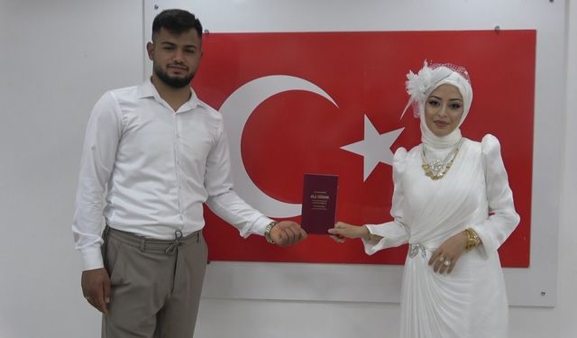 Kilis’te "İki İnsan Bir Hayat" projesi kapsamında nikah töreni gerçekleşti
