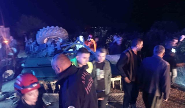 Adana'daki zincirleme kazada yaralanan sürücü kaldırıldığı hastanede hayatını kaybetti