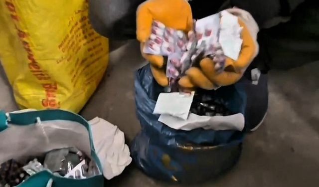 Batman’da oto lastiklerinin içinde yüzlerce uyuşturucu hap ele geçirildi