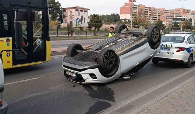 Batman’da otomobil takla attı: 1 yaralı