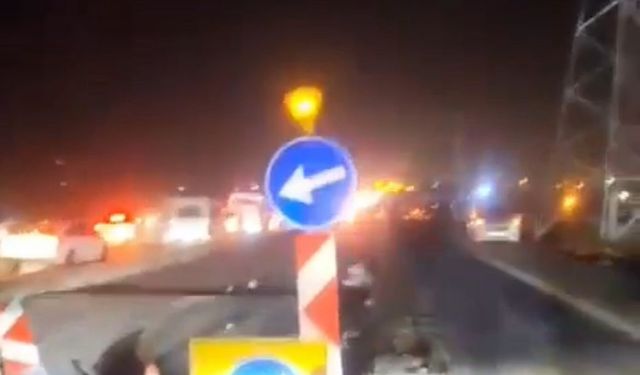 Batman’da yapımı devam eden yolda trafik kazaları: 7 yaralı