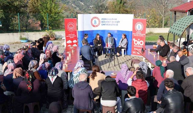 BEUN Bilim Kafe Söyleşileri Köy Halkıyla Buluştu: "Kadına Yönelik Şiddete Hayır"