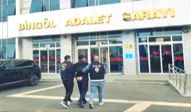 Bingöl’de 33 yıl kesinleşmiş  hapis cezası bulanan zanlı yakalandı