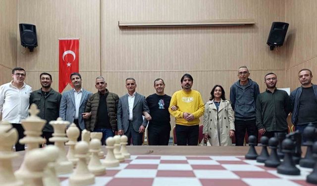 Bingöl’de düzenlenen satranç turnuvası sona erdi
