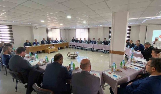 Bozkır'da müftüler çalışmaları değerlendirdi