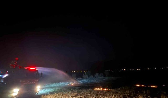 Bucak’taki arazi yangını söndürüldü