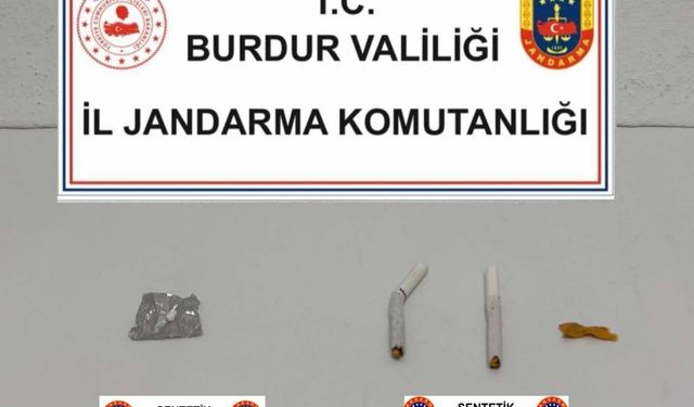 Burdur'da uyuşturucu operasyonu: 4 gözaltı