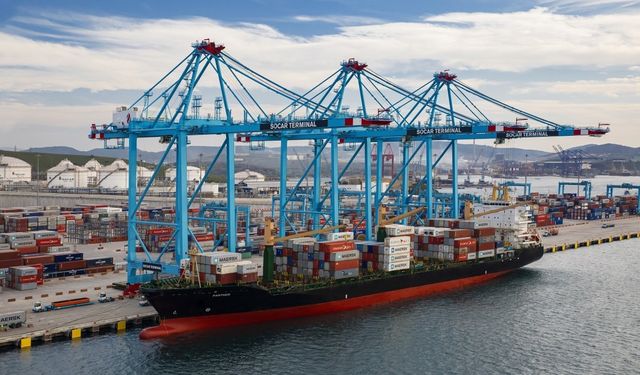 Denizli'de ithalat azaldı, ihracat arttı