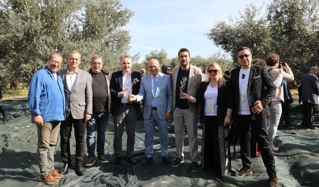 Edremit Ticaret Odası Başkanı Ahmet Çetin "Binlerce yıldır kökleriyle bu toprakları kucaklayan ölmez ağaç zeytin, en köklü miraslarımızdandır."