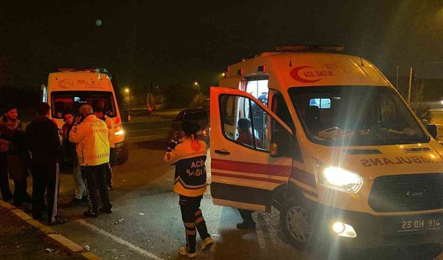 Elazığ'da trafik kazası: 6 yaralı