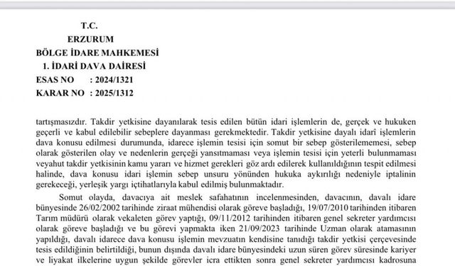 Iğdır İl Özel İdaresi’nde görev değişikliği krizi: Mehmet Nuri Turan ikinci kez görevden alındı
