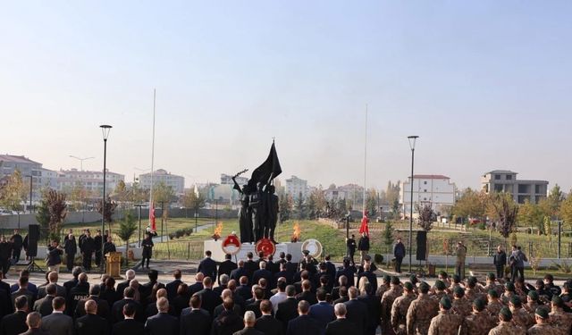 Iğdır’da Atatürk’ü anma etkinliği