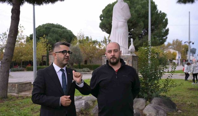 Kar Spor İda Ultra öncesinde zeytin fidanları toprakla buluştu