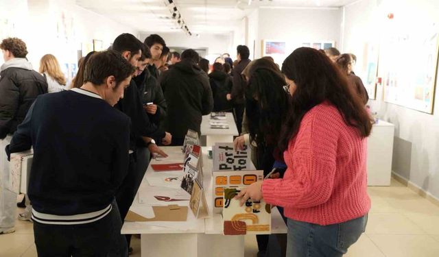 KBÜ'de Grafik Tasarımı Bölümü öğrencilerinden sergi