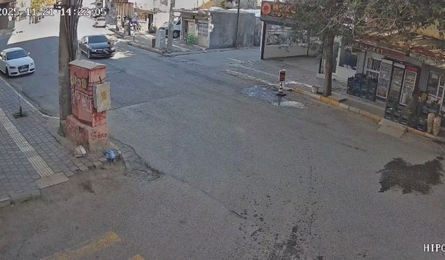 Mardin’de 6 yaşındaki çocuğa aracın çarptığı anlar güvenlik kamerasına yansıdı