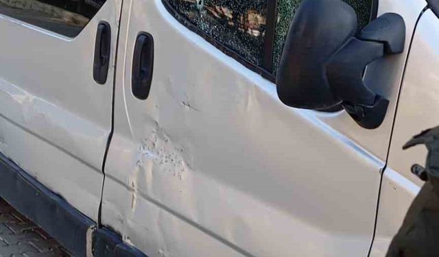 Mardin’de park halindeki araca silahlı saldırı