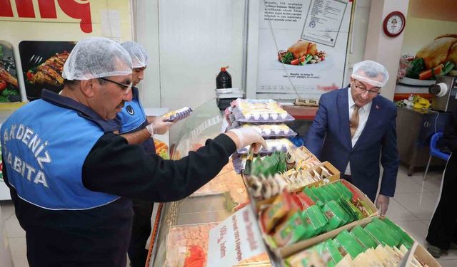 Mersin'de yemek imalatı yapan işletmeler denetlendi