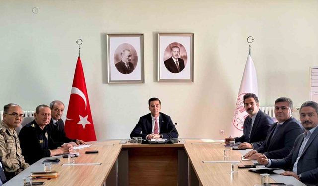Midyat’ta kış tedbirleri koordinasyon toplantısı yapıldı