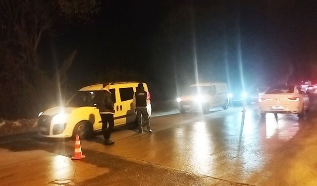 Muğla’da eş zamanlı "Huzur ve Güvenlik" uygulaması