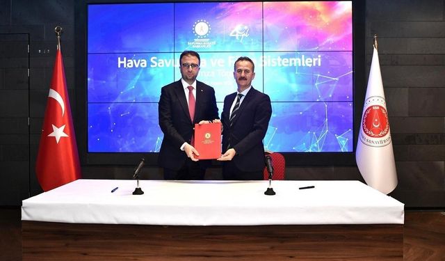 Savunma Sanayii Başkanı Görgün: "Türk savunma sanayiimizi ileri taşıyacak önemli sözleşmeleri imza altına aldık"