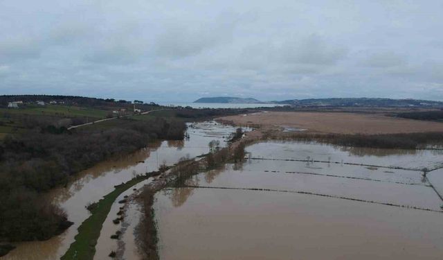 Sinop’ta dere taşkınları tedirgin ediyor