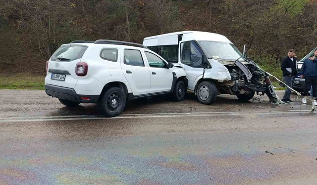 Tokat'ta zincirleme kaza: 9 yaralı