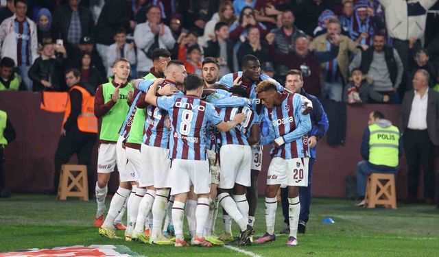 Trendyol Süper Lig: Trabzonspor: 3 - Konyaspor: 1 (Maç sonucu)