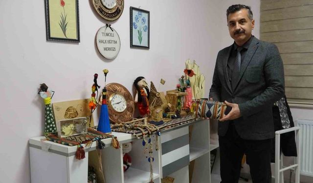 Tunceli Halk Eğitim'den 62 kursla, bin 162 kursiyere eğitim desteği