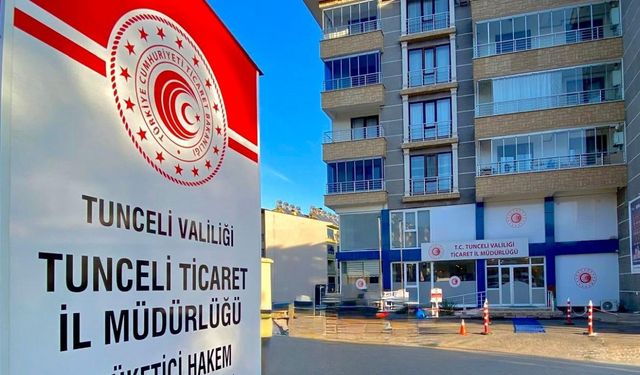 Tunceli’de tüketicilerden 1 ayda  984 bin liralık şikayet başvurusu