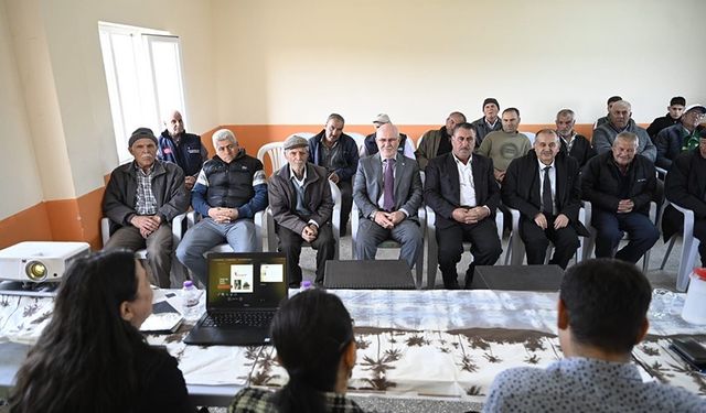 Uşak Üniversiteli akademisyenler Yeniköy halkı ile buluştu