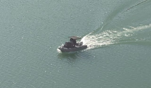 Zernek Barajı'nda ROW cihazıyla arama çalışması