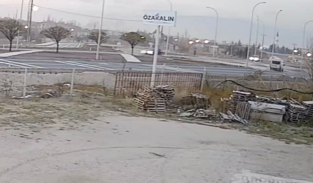 18 kişinin yaralandığı kaza güvenlik kamerasında