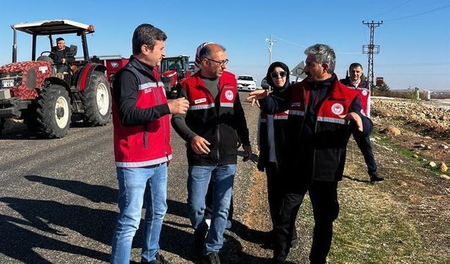 750 Dekarlık alanda gübreleme çalışması yapıldı