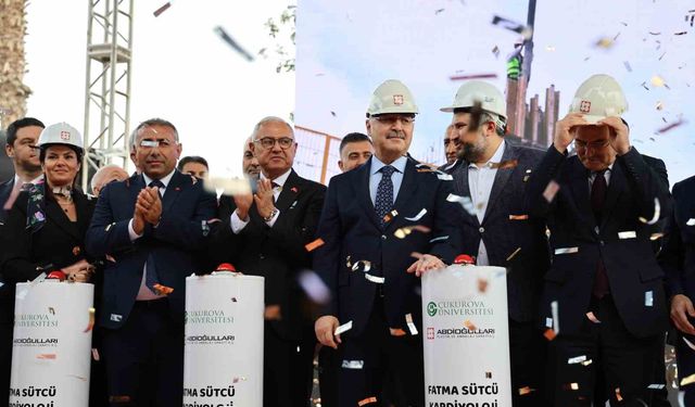 Adana'da Fatma Sütcü Kardiyoloji Merkezi'nin temeli atıldı