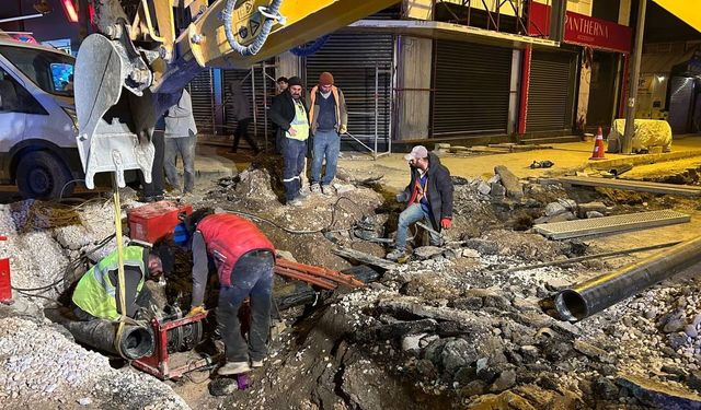 Adıyaman'da altyapı ve asfalt çalışmaları devam ediyor