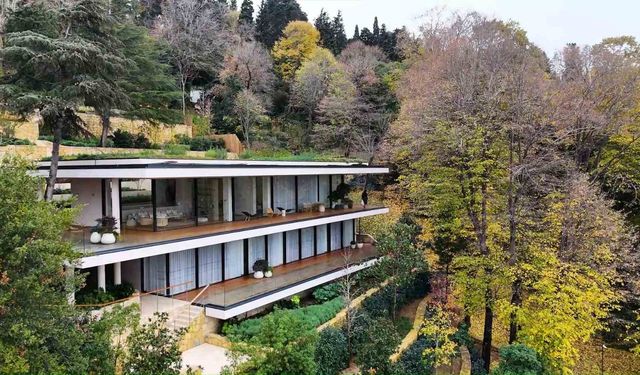 Adnan Oktar'ın eski villası Rus Oligark'ın restorasyonundan geçti: Son hali böyle görüntülendi