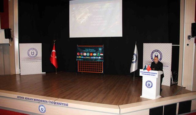 ADÜ'de Türk Dilinin Tarihi ve Birliği Konuşuldu