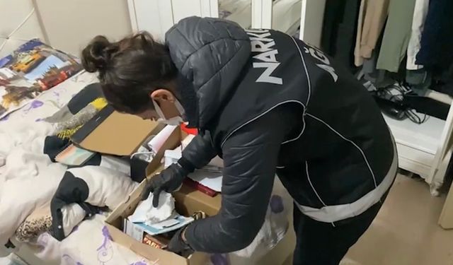 Ağrı'da eş zamanlı uyuşturucu operasyonunda 8 gözaltı