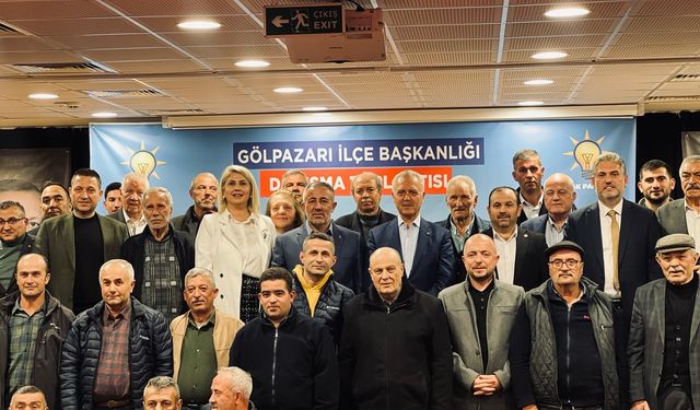 AK Parti'nin Gölpazarı çıkarması büyük ilgi gördü