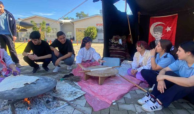 Aksu'da ders zili Yörük Çadırında çaldı