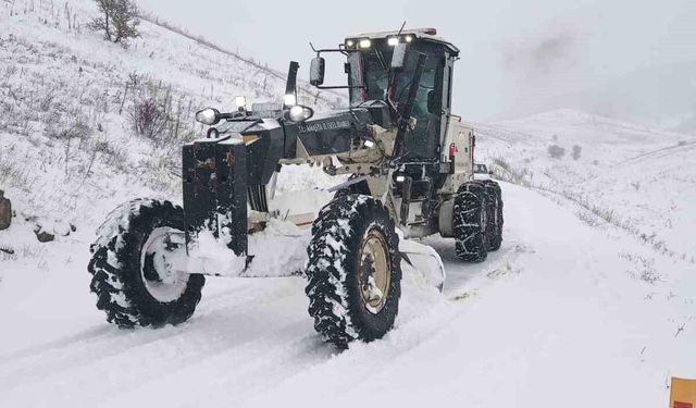 Amasya'da 28 köy yolu ulaşıma kapalı