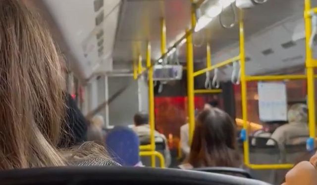 Ankara'da belediye otobüsü şoförünün trafik yoğunluğu nedeniyle kontak kapattığı iddiası