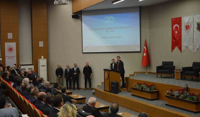 Ankara'da 'Türk Denetimli Serbestlik Sisteminin 20. Yılı Toplantısı'