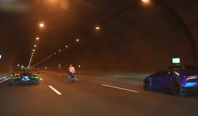 Arnavutköy'de trafiği tehlikeye atan yarışçılara jandarma operasyonu