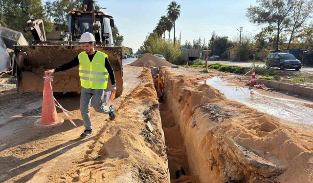 ASAT'tan Akdeniz Sanayi Sitesi bölgesine yeni kanalizasyon yatırımı